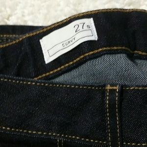 Gap Jeans Dark Stretch Denim 27 Short